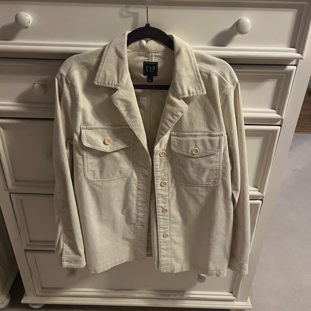 Gap Women's Utility Jacket In Cream